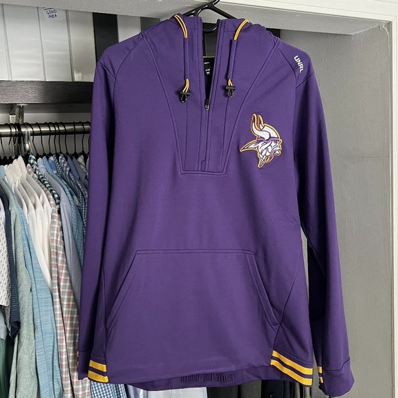 UNRL X MINNESOTA VIKINGS CROSSOVER HALF-ZIP NO. 1 Medium (worn 1 time) - Picture 6 of 6